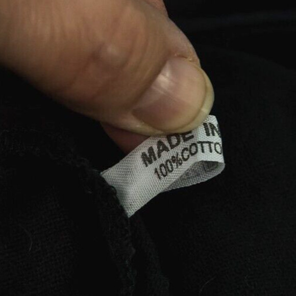 Cupcake International Size Large L Black Red Asymmetrical Button Artsy Jacket - Picture 5 of 6